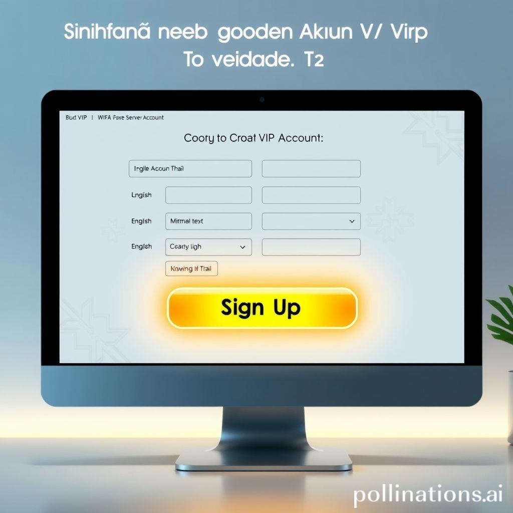 Cara Membuat Akun Vip Server Thailand